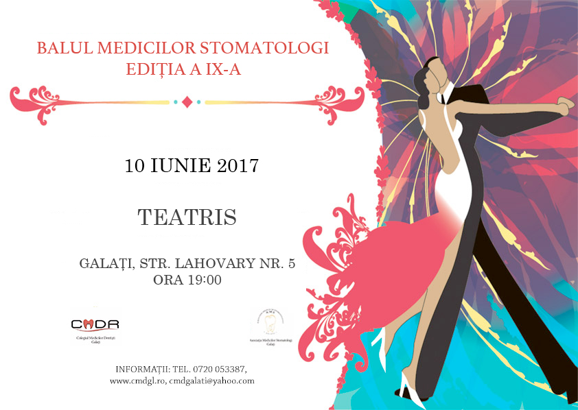 Balul medicilor stomatologi galati 2017